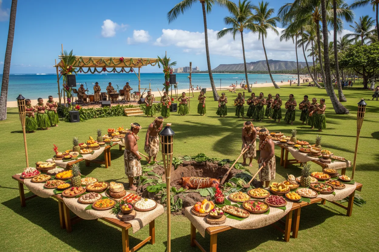 Traditional Hawaiian Luau